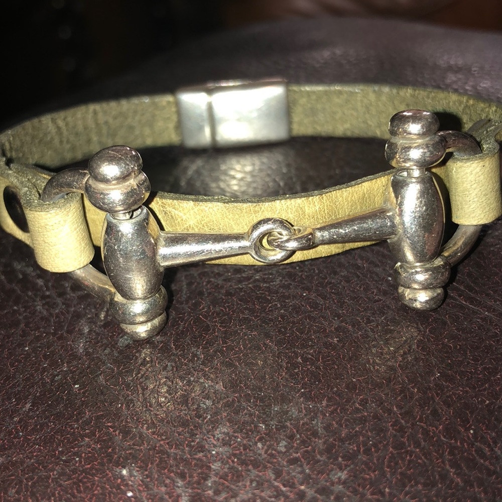 FINAL PRICE REDUCTION. Leather Infinity Bracelet